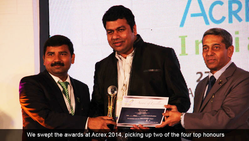 awards at acrex 2014
